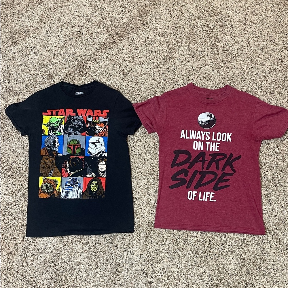 Star Wars T-Shirt Set - Black and Red